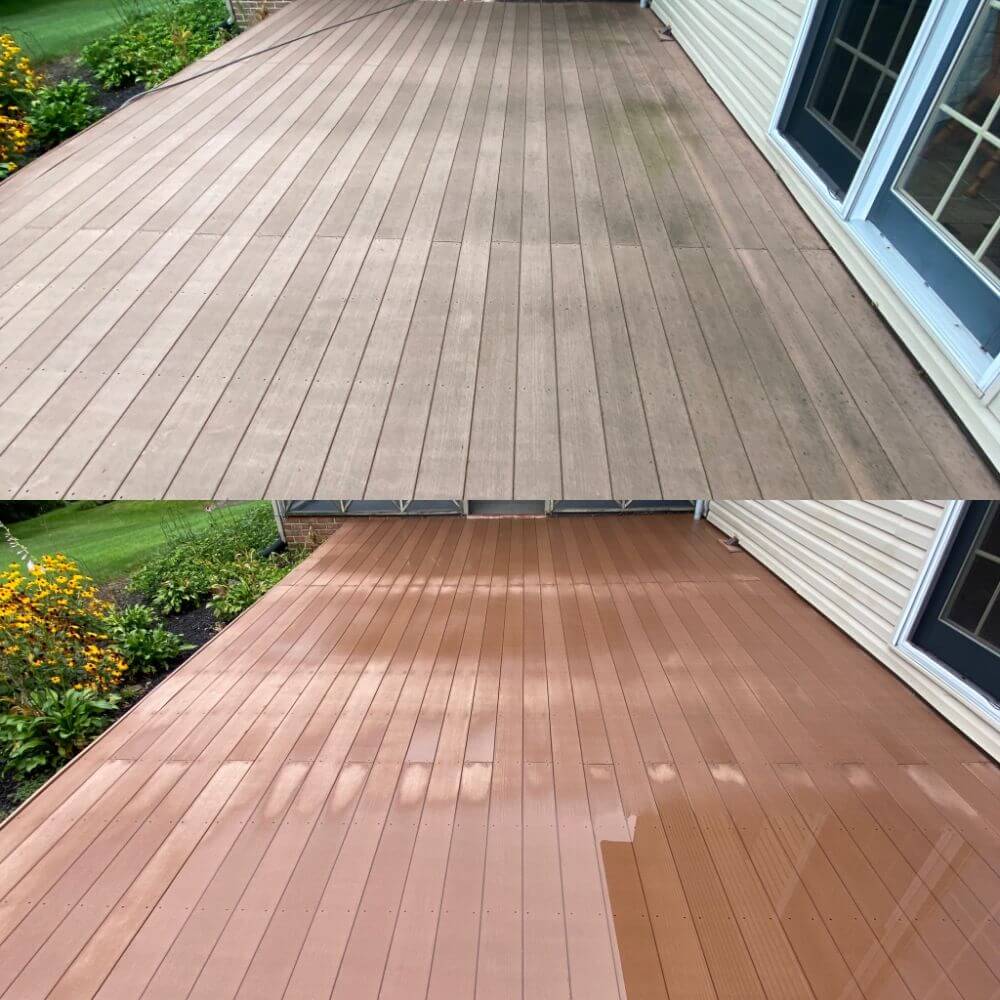 Pressure Washing Deck Cleaning 